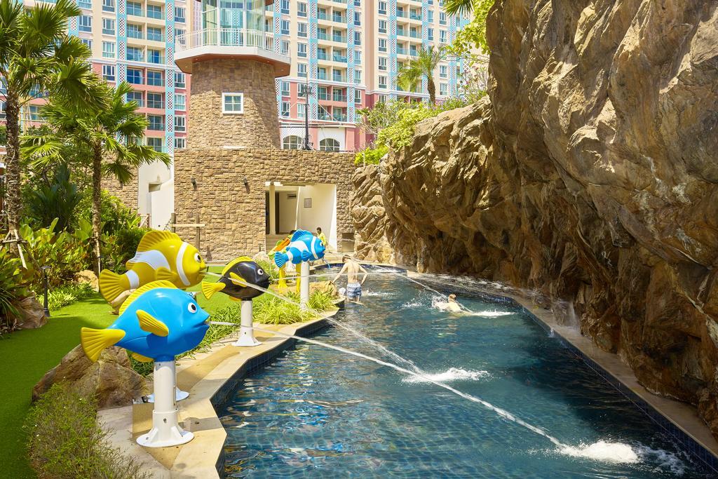 パッタヤーGrand Carribean By Techアパートメント エクステリア 写真